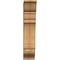 Ekena Millwork Olympic Traditional Rough Sawn Bracket, Western Red Cedar, 6"W x 18"D x 30"H BKT06X18X30OLY01RWR - alternate 4